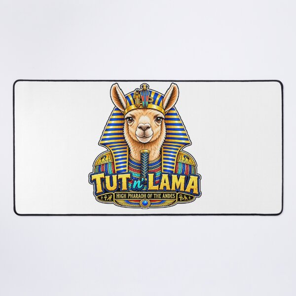 Item preview, Tut n’ Llama – High Pharaoh of the Andes designed and sold by CrazyGirlllc.