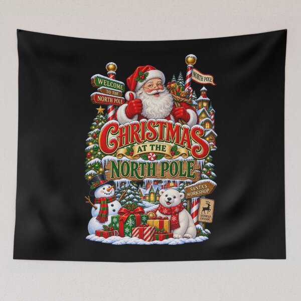 Item preview, Christmas at the North Pole designed and sold by RockitBaby.