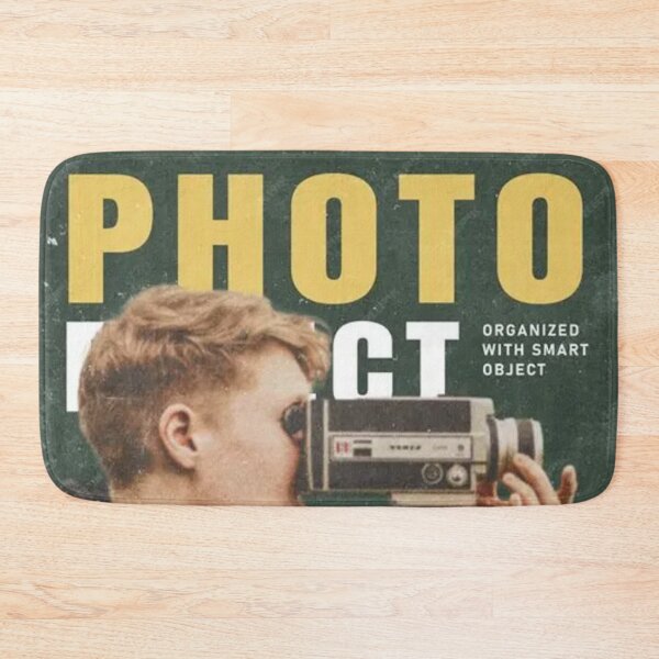 Item preview, Photo Effect Photography Vintage Magazine Hobby Enthusiast Wall Art Camera Poster Print Tee Cushion Mug Shirt designed and sold by Cool Robot Bro..