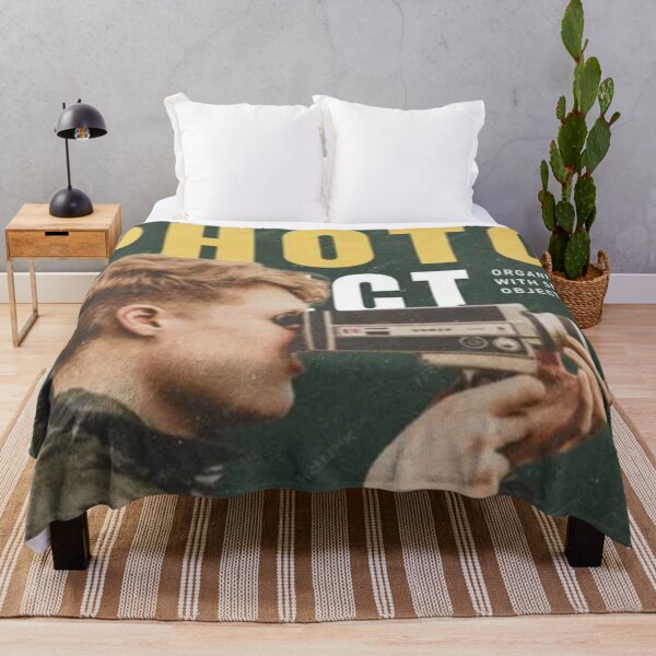 Item preview, Photo Effect Photography Vintage Magazine Hobby Enthusiast Wall Art Camera Poster Print Tee Cushion Mug Shirt designed and sold by Cool Robot Bro..