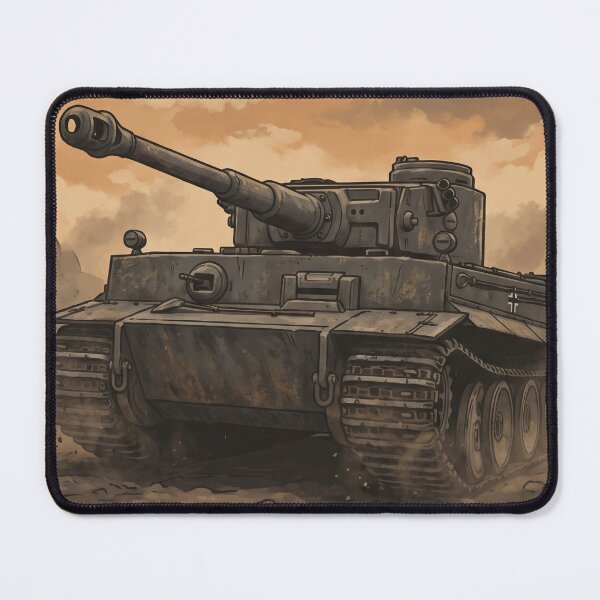 Item preview, Achtung Tiger Vintage Heavy Tank Humor designed and sold by ArtDreams92.