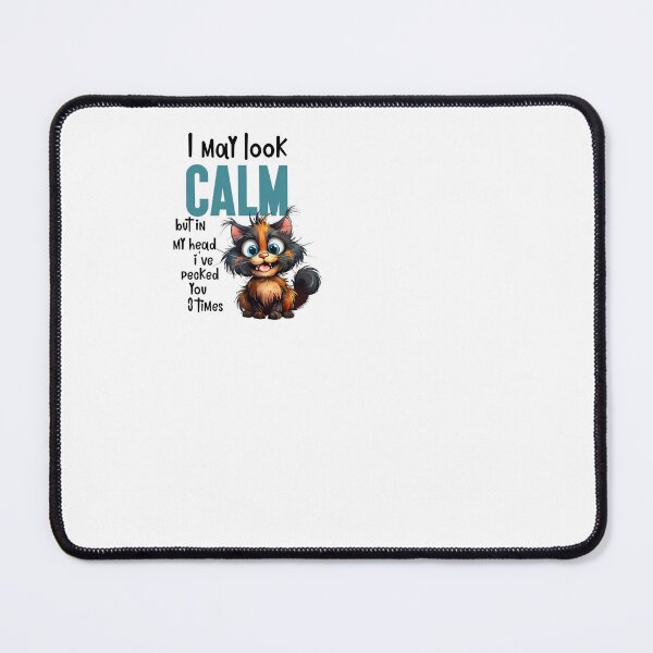 Item preview, Keep Calm Cute Crazy Cat designed and sold by sazuii.