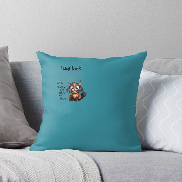 Item preview, Keep Calm Cute Crazy Cat designed and sold by sazuii.