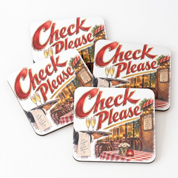 Item preview, Check Please designed and sold by Lyric Vault - Rock on.