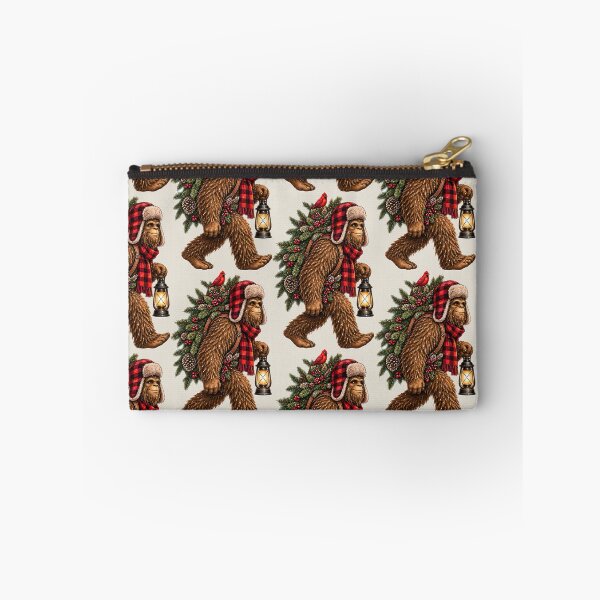 Item preview, Woodland Christmas Sasquatch – Rustic Bigfoot Holiday designed and sold by SimplyJamee.