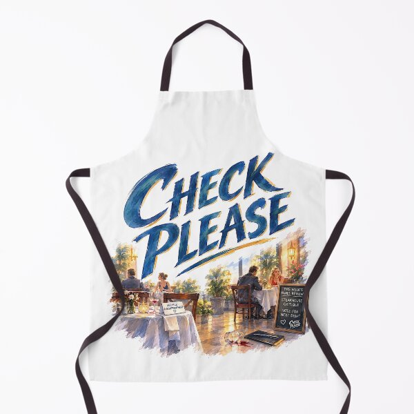 Item preview, Check Please designed and sold by Lyric Vault - Rock on.