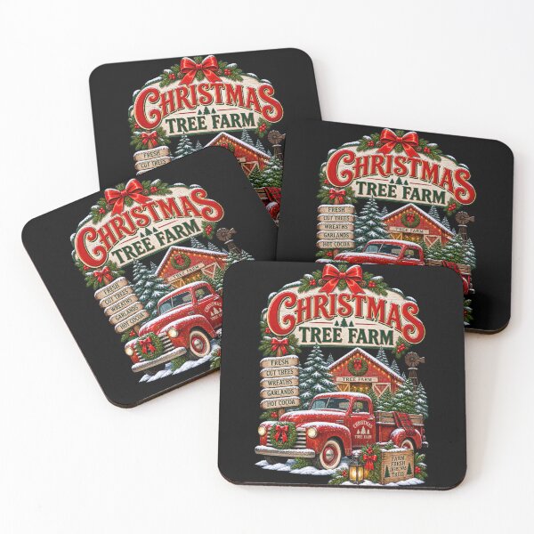 Item preview, Vintage Christmas Tree Farm designed and sold by RockitBaby.