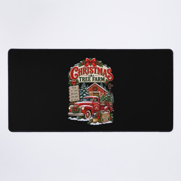 Item preview, Vintage Christmas Tree Farm designed and sold by RockitBaby.