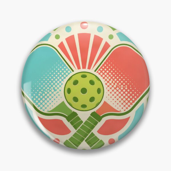 Item preview, Pink and Green Pickleball designed and sold by LunaAdventurer.