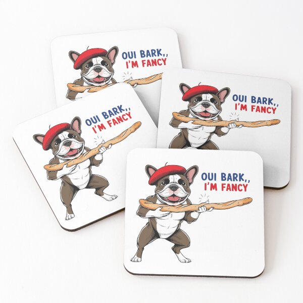 Item preview, Oui Bark I'm Fancy French Bulldog designed and sold by sazuii.