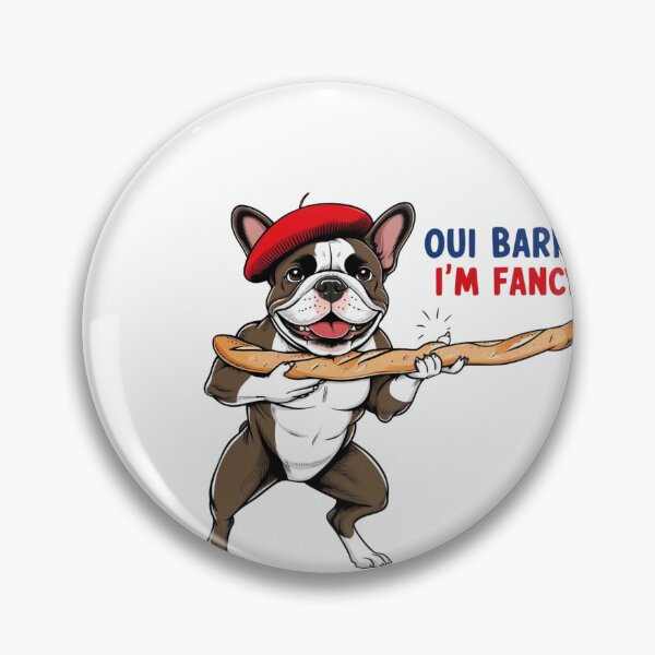 Item preview, Oui Bark I'm Fancy French Bulldog designed and sold by sazuii.