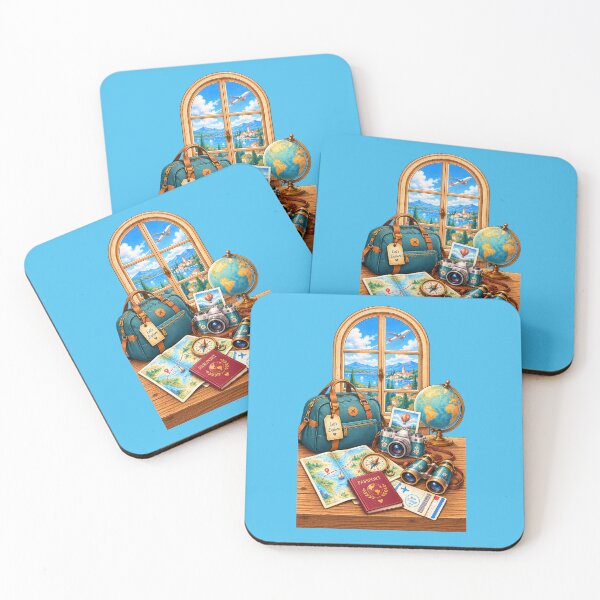 Item preview, Vintage and Charming Travel Adventure designed and sold by JessouArt.