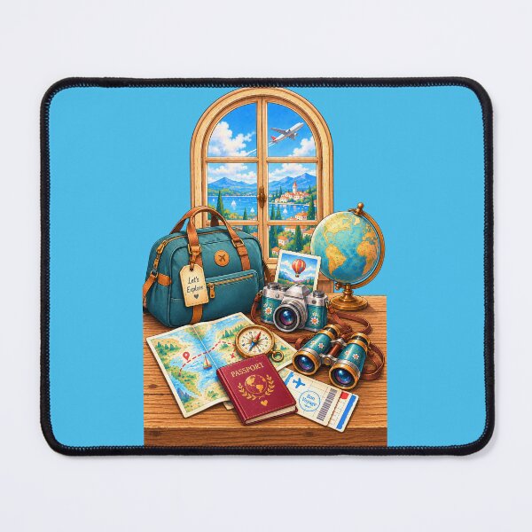 Item preview, Vintage and Charming Travel Adventure designed and sold by JessouArt.