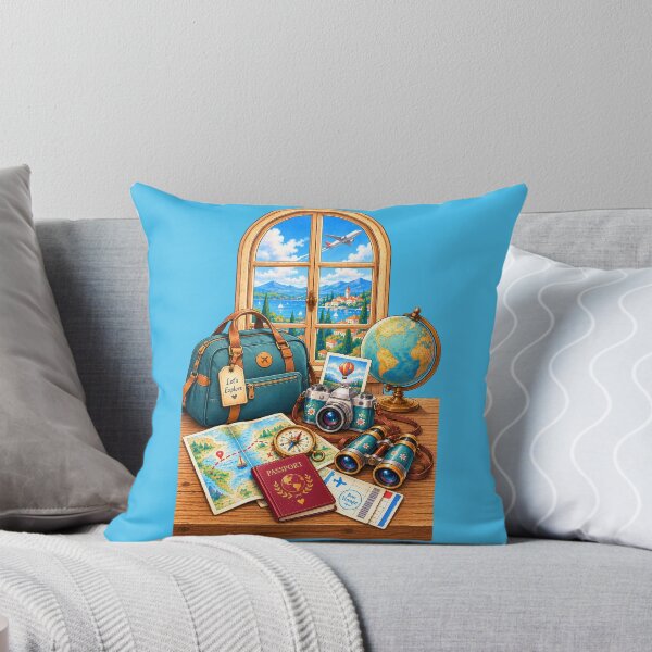 Item preview, Vintage and Charming Travel Adventure designed and sold by JessouArt.