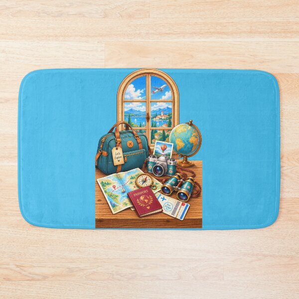 Item preview, Vintage and Charming Travel Adventure designed and sold by JessouArt.