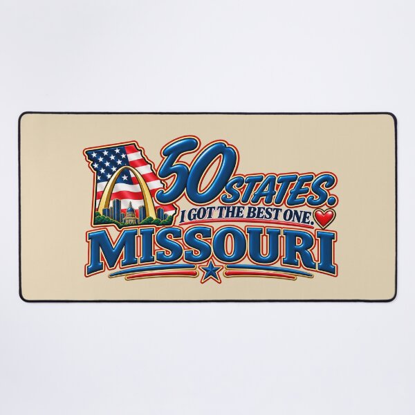 Item preview, 50 States I Got the Best One – Missouri Pride USA designed and sold by HO•Designs.