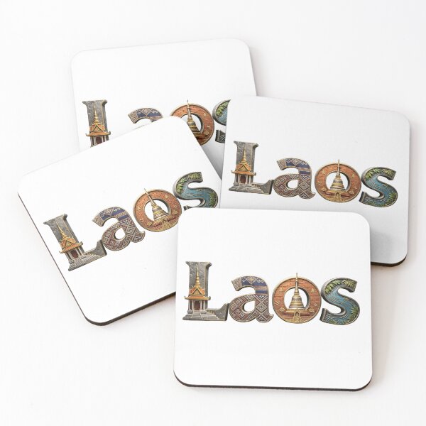 Item preview, Laos – Culture & Nature Word Art designed and sold by VladisWorld.