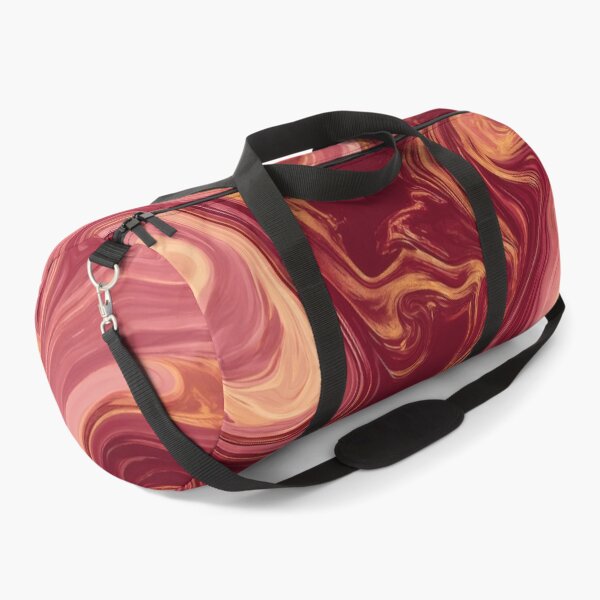 Item preview, Burgundy Blush & Golden Caramel Liquid Marble Swirl designed and sold by AlfiB.