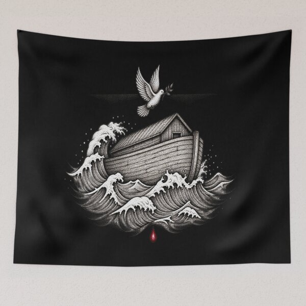Item preview, Noah's Ark and Dove of Peace designed and sold by Francisbb.