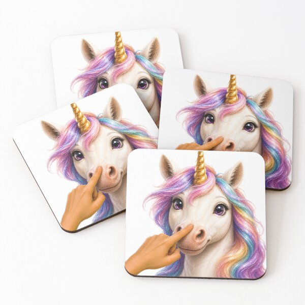 Item preview, ✨⭐ BOOP THE SNOOT COLLECTION ⭐ – UNICORN – Every Snoot Deserves a Boop designed and sold by WheelieGdArt.