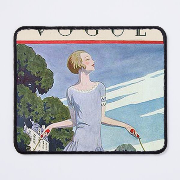 Item preview, Vogue Vanity Fair Magazine Cover Vintage Girls Ladies Women Wall Art Poster Print Tee Cushion Mug Shirt designed and sold by Cool Robot Bro..