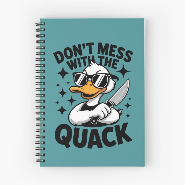 Item preview, Don't Mess With the Duck Funny Knife Design designed and sold by sazuii.