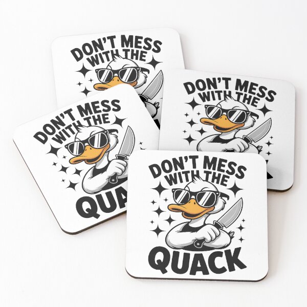 Item preview, Don't Mess With the Duck Funny Knife Design designed and sold by sazuii.