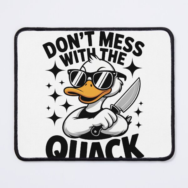 Item preview, Don't Mess With the Duck Funny Knife Design designed and sold by sazuii.