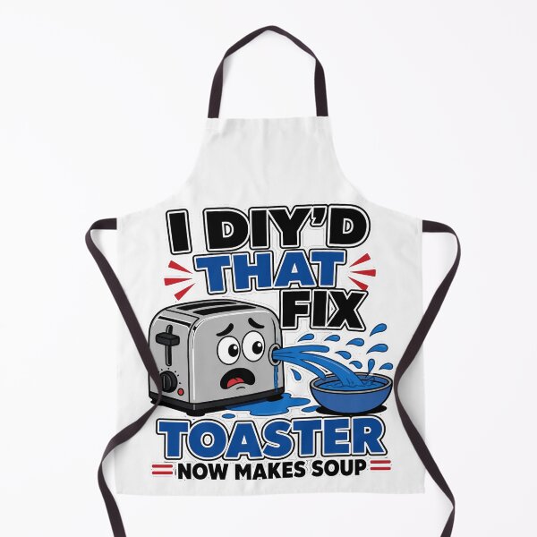 Item preview, I DIYd That Fix Toaster Now Makes Soup Funny Home Repair Fail designed and sold by MirengLab.