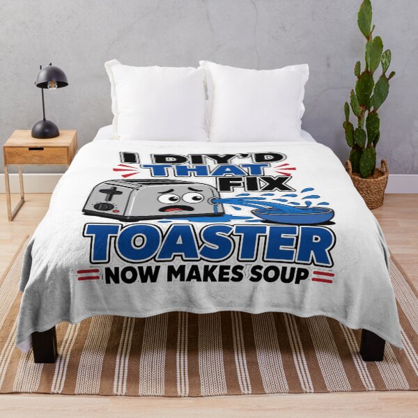 Item preview, I DIYd That Fix Toaster Now Makes Soup Funny Home Repair Fail designed and sold by MirengLab.