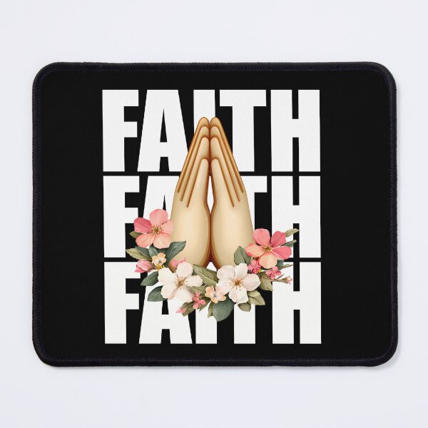 Item preview, Faith Praying Hands And Flowers designed and sold by Atteestude.