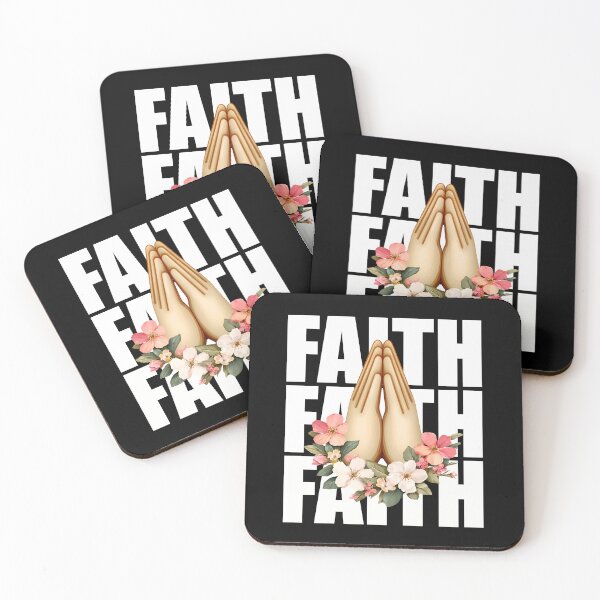 Item preview, Faith Praying Hands And Flowers designed and sold by Atteestude.