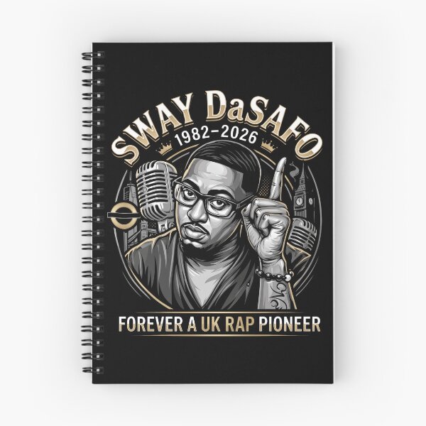 Artikelvorschau, Sway Dasafo – 1982–2026 – Für immer ein Pionier des britischen Rap entworfen und verkauft von onlytiggokk.