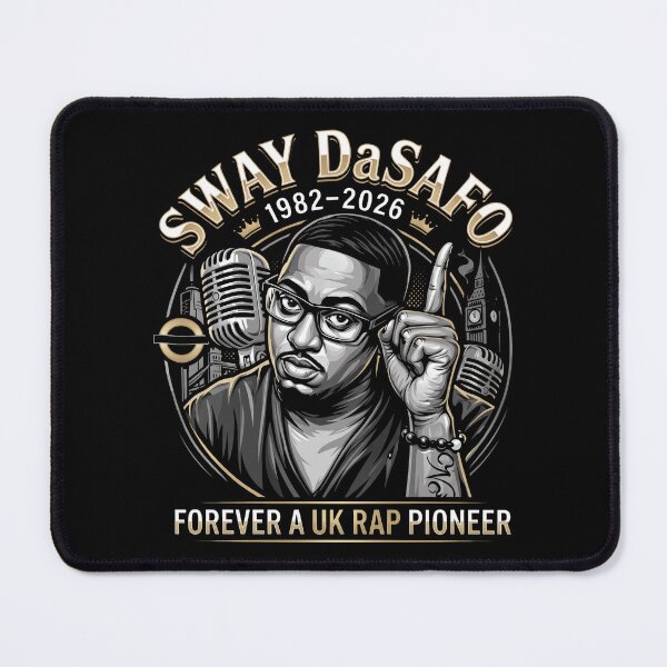 Item preview, Sway Dasafo - 1982-2026 - Forever A UK Rap Pioneer designed and sold by onlytiggokk.