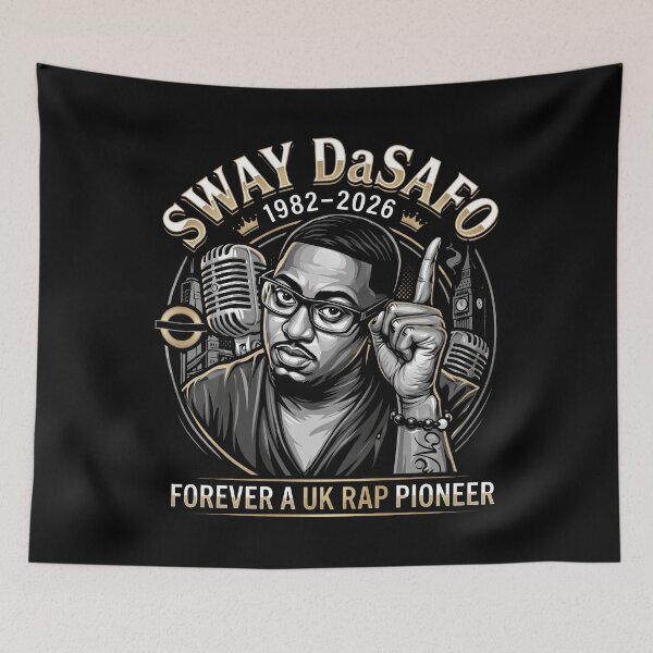 Item preview, Sway Dasafo - 1982-2026 - Forever A UK Rap Pioneer designed and sold by onlytiggokk.