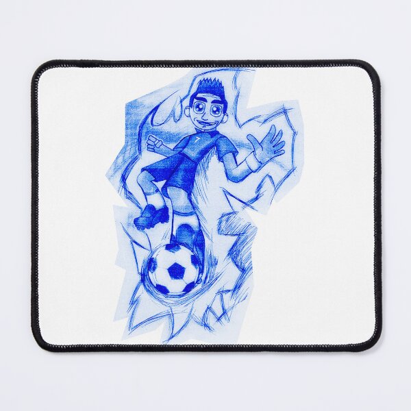 Item preview, Football Soccer Player Sketch designed and sold by fantasmahappy.