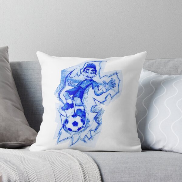 Item preview, Football Soccer Player Sketch designed and sold by fantasmahappy.
