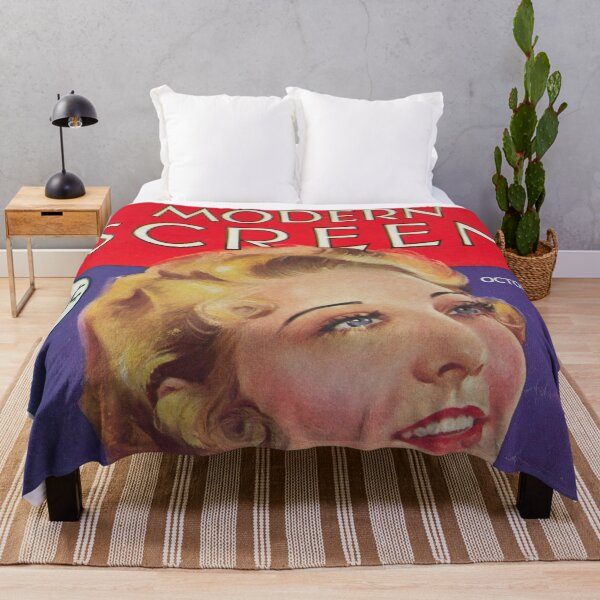 Item preview, Classic Modern Screen Movie Cinema Picture Magazine Cover Vintage Women Wall Art Poster Print Tee Cushion Mug Shirt designed and sold by Cool Robot Bro..