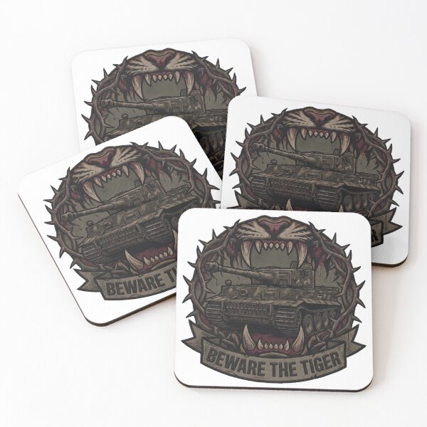 Item preview, Beware The Tiger WWII Tank Humor Design designed and sold by ArtDreams92.