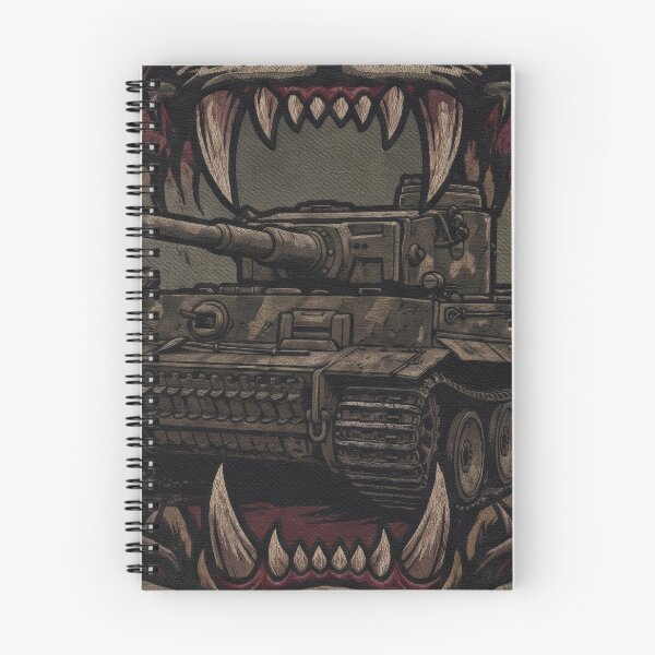 Artikelvorschau, Vorsicht vor dem Tiger-Panzer aus dem Zweiten Weltkrieg – Humorvolles Design entworfen und verkauft von ArtDreams92.