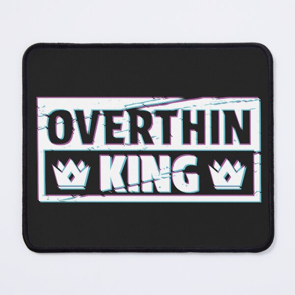 Item preview, OVERTHINKING KING FUNNY OVERTHINKER GIFT designed and sold by Plant On Demand.