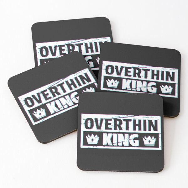 Item preview, OVERTHINKING KING FUNNY OVERTHINKER GIFT designed and sold by Plant On Demand.