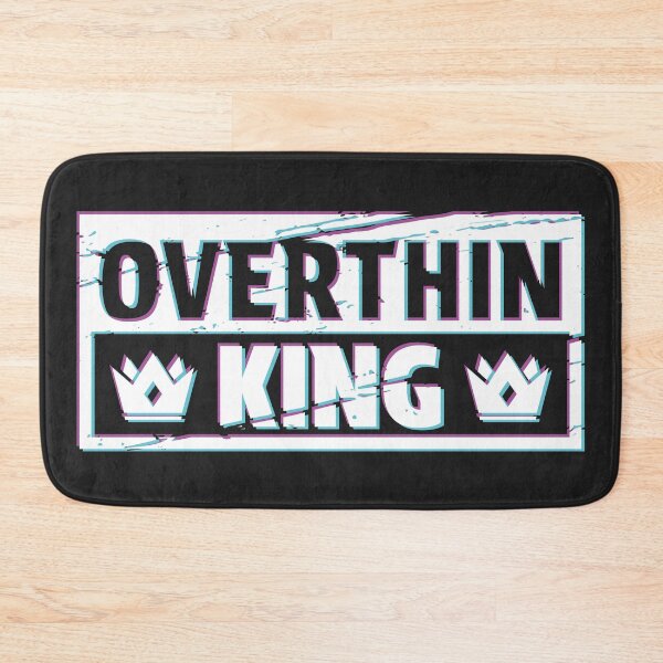 Item preview, OVERTHINKING KING FUNNY OVERTHINKER GIFT designed and sold by Plant On Demand.