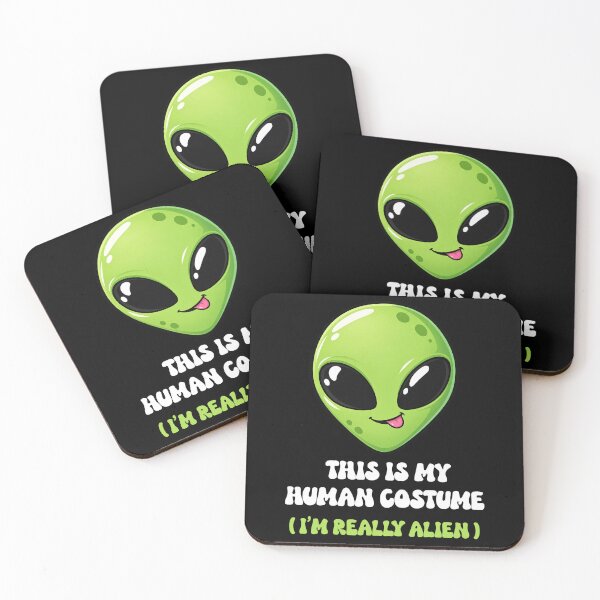 Item preview, This Is My Human Costume I’m Really an Alien Halloween designed and sold by DjFreeq.