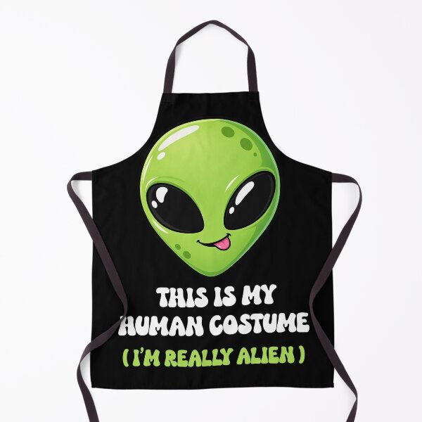 Item preview, This Is My Human Costume I’m Really an Alien Halloween designed and sold by DjFreeq.