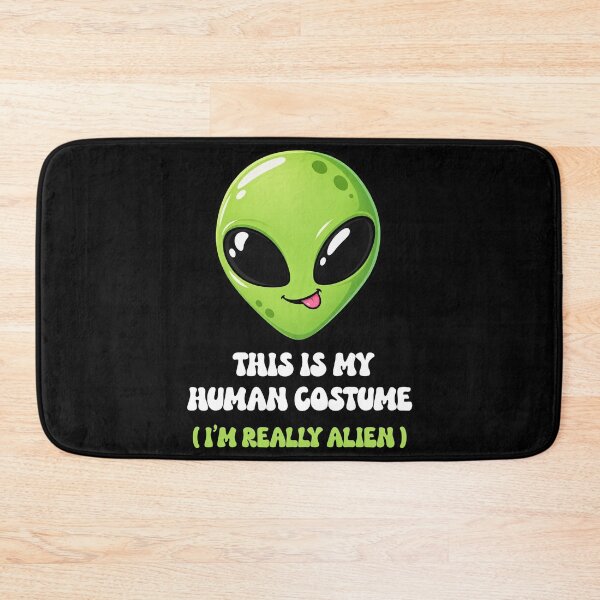 Item preview, This Is My Human Costume I’m Really an Alien Halloween designed and sold by DjFreeq.