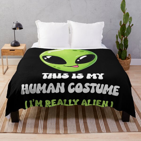 Item preview, This Is My Human Costume I’m Really an Alien Halloween designed and sold by DjFreeq.