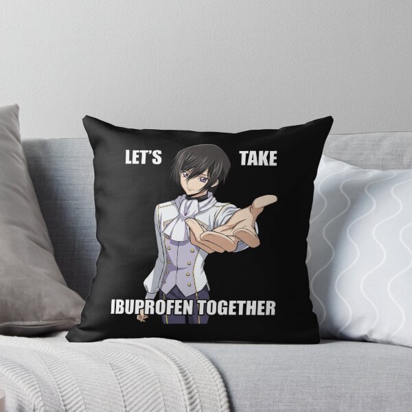 Item preview, Lelouch Vi Britannia - Code Geass - Let's Take Ibuprofen Together designed and sold by onlytiggokk.
