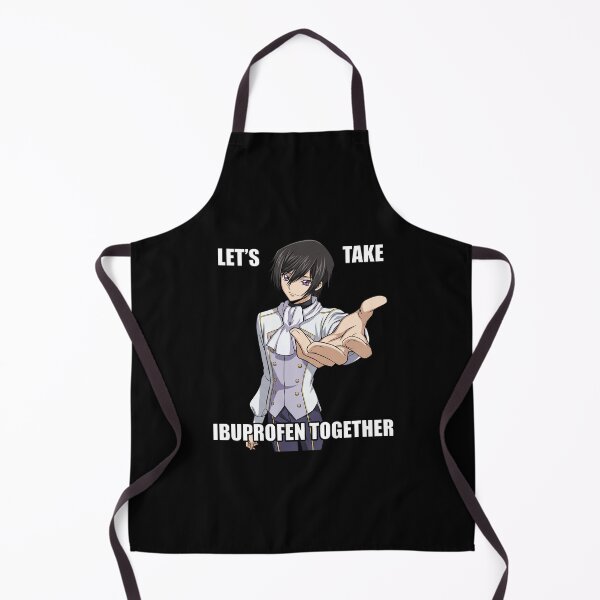 Item preview, Lelouch Vi Britannia - Code Geass - Let's Take Ibuprofen Together designed and sold by onlytiggokk.