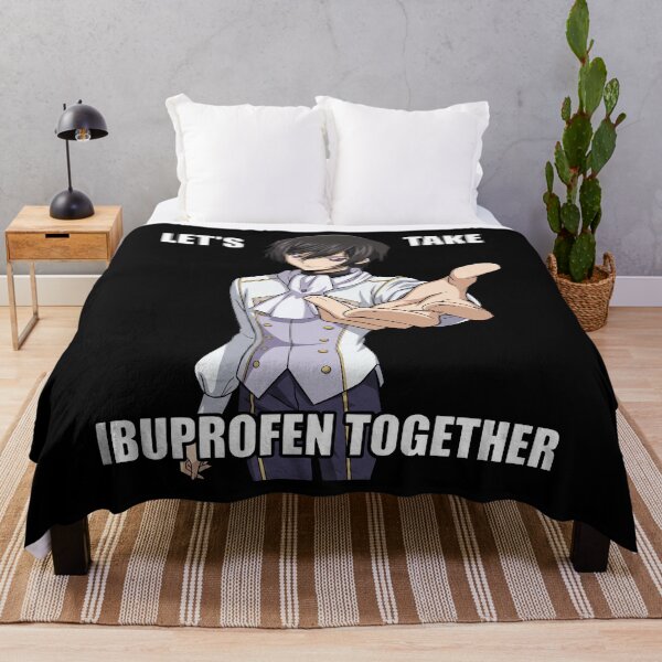 Item preview, Lelouch Vi Britannia - Code Geass - Let's Take Ibuprofen Together designed and sold by onlytiggokk.